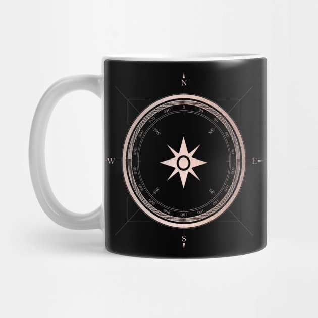 Rose Gold Compass III by Cascadia by Nature Magick